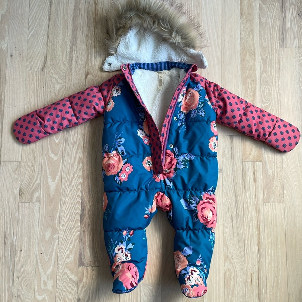 Matilda Jane rosy cheeks snowsuit